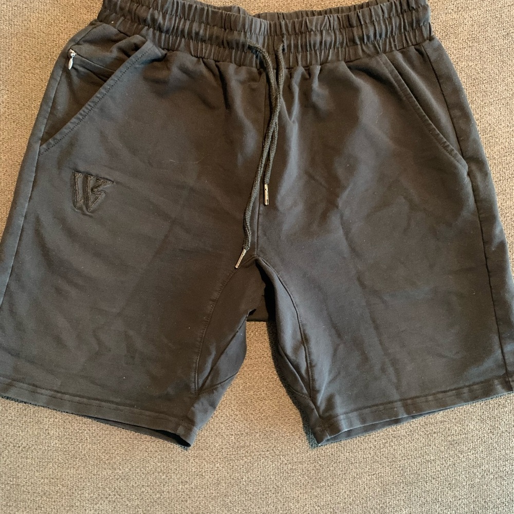 Men's Black Casual Shorts